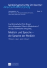 Image for Medizin und Sprache - die Sprache der Medizin: Medycyna i jezyk - jezyk medycyny : 20