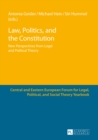 Image for Law, politics, and the constitution: new perspectives from legal and political theory