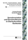 Image for Sprachvariation und Sprachreflexion in interkulturellen Kontexten
