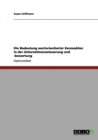 Image for Die Bedeutung wertorientierter Kennzahlen in der Unternehmenssteuerung und -bewertung