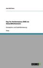 Image for Pay for Performance (P4P) im Gesundheitswesen
