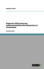 Image for Regionale Differenzierung landwirtschaftlicher Betriebssysteme in Deutschland