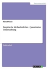 Image for Empirische Methodenlehre - Quantitative Untersuchung