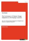 Image for The Governance of Climate Change Adaptation in Developing Countries