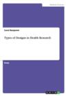 Image for Types of Designs in Health Research