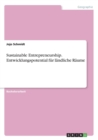 Image for Sustainable Entrepreneurship. Entwicklungspotential Fur Landliche Raume