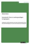 Image for Literarische Texte in mehrsprachigen Lerngruppen : Legitimation und Besonderheiten der Arbeit mit literarischen Texten unter Berucksichtigung von Lernern des Deutschen als Zweitsprache