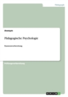 Image for Padagogische Psychologie
