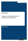 Image for Sequence Analysis Algorithms for Bioinformatics Application