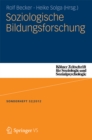 Image for Soziologische Bildungsforschung : 52