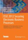 Image for ISSE 2012  Securing Electronic Business Processes