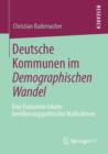 Image for Deutsche Kommunen im Demographischen Wandel