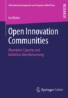 Image for Open Innovation Communities: Absorptive Capacity und kollektive Ideenbewertung