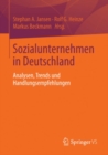 Image for Sozialunternehmen in Deutschland: Analysen, Trends und Handlungsempfehlungen