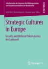 Image for Strategic Cultures in Europe