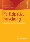 Image for Partizipative Forschung : Einfuhrung in die Forschungspraxis