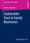 Image for Stakeholder trust in family businesses