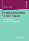 Image for Informationsschreiben in Der It-branche: Ein Leitfaden Und Qualitatsprufungsverfahren