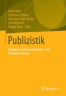 Image for Publizistik : Beitrage zur Kommunikations- und Medienforschung