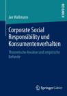 Image for Corporate Social Responsibility und Konsumentenverhalten : Theoretische Ansatze und empirische Befunde