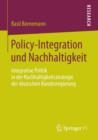 Image for Policy-Integration Und Nachhaltigkeit