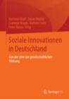 Image for Soziale Innovationen in Deutschland: Von der Idee zur gesellschaftlichen Wirkung