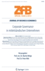 Image for Corporate Governance in mittelstandischen Unternehmen