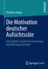 Image for Die Motivation deutscher Aufsichtsrate