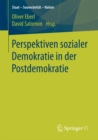 Image for Perspektiven sozialer Demokratie in der Postdemokratie