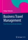 Image for Business Travel Management: Praxis-Know-how fur den Einkaufer