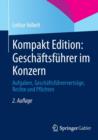 Image for Kompakt Edition: Geschaftsfuhrer im Konzern