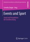 Image for Events und Sport: Stand und Perspektiven der Eventforschung