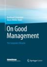 Image for On Good Management