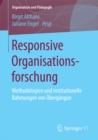 Image for Responsive Organisationsforschung: Methodologien und institutionelle Rahmungen von Ubergangen : 16