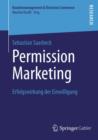 Image for Permission Marketing: Erfolgswirkung der Einwilligung