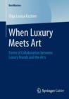 Image for When luxury meets art  : forms of collaboration between luxury brands and the arts