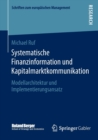 Image for Systematische Finanzinformation und Kapitalmarktkommunikation