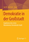 Image for Demokratie in Der Grostadt: Ergebnisse Des Ersten Mannheimer Demokratie Audit