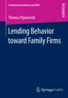 Image for Lending Behavior toward Family Firms
