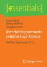 Image for Wertschopfungsnetzwerke deutscher Cloud-Anbieter : HMD Best Paper Award 2013