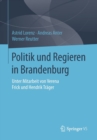 Image for Politik und Regieren in Brandenburg