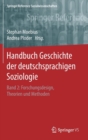 Image for Handbuch Geschichte der deutschsprachigen Soziologie