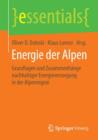 Image for Energie der Alpen : Grundlagen und Zusammenhange nachhaltiger Energieversorgung in der Alpenregion