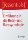 Image for Einfuhrung in die Hotel- und Barpsychologie