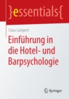 Image for Einfuhrung in Die Hotel- Und Barpsychologie