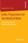 Image for India  : preparation for the world of work