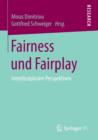 Image for Fairness und Fairplay : Interdisziplinare Perspektiven