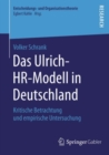 Image for Das Ulrich-HR-Modell in Deutschland: Kritische Betrachtung und empirische Untersuchung