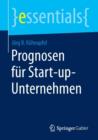 Image for Prognosen F r Start-Up-Unternehmen