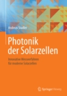 Image for Photonik der Solarzellen: Innovative Messverfahren fur moderne Solarzellen
